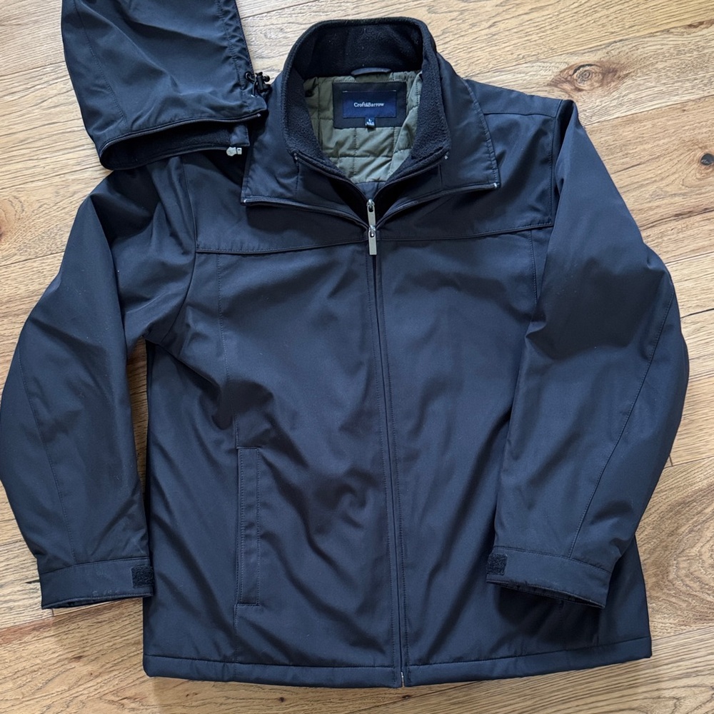 😊Croft & Barrow Charcoal Gray Jacket